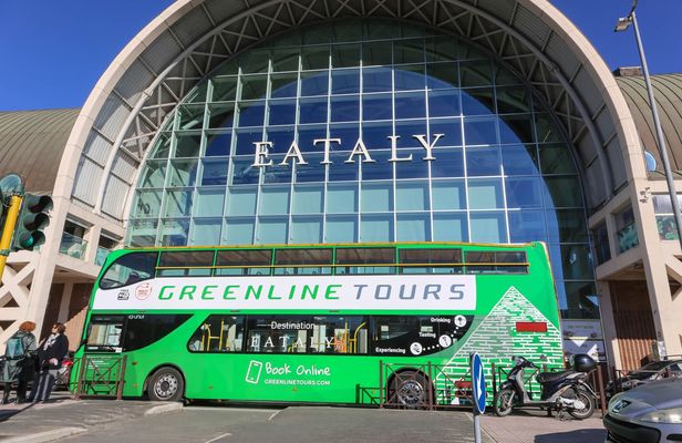 48-hour hop-on hop-off bus tour with stop at Eataly Rome