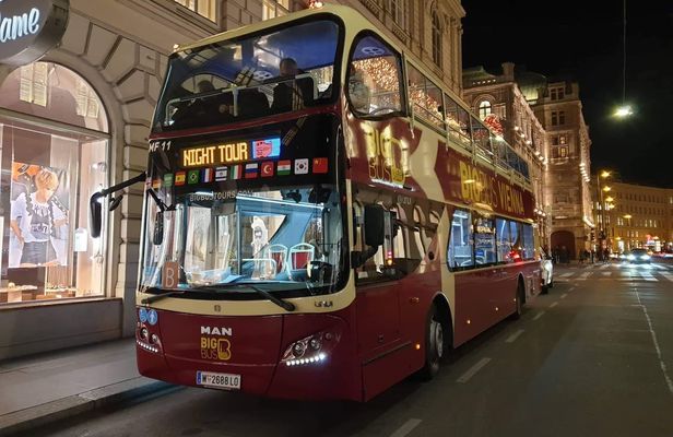 Big Bus Vienna panoramic city night tour