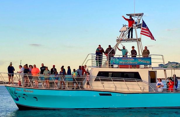 Frisky Mermaid dolphin tour at Pensacola Beach