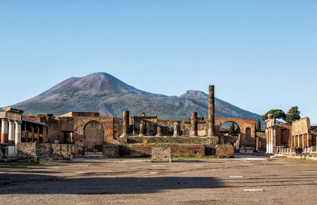 Pompeii and Vesuvius small group tour from Maiori with skip-the-line tickets
