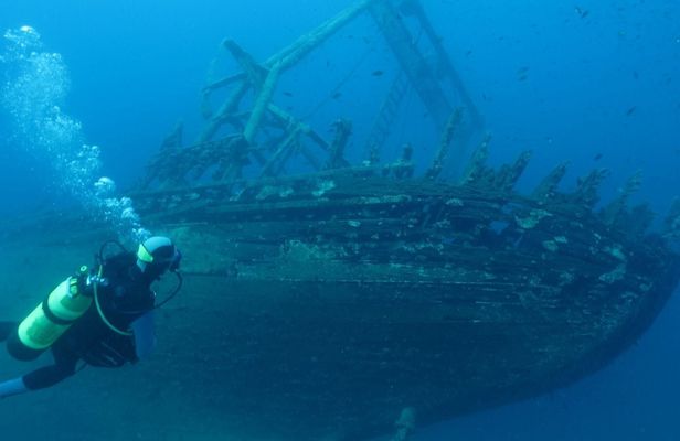 Diving and Blue cave boat tour with lunch from Split