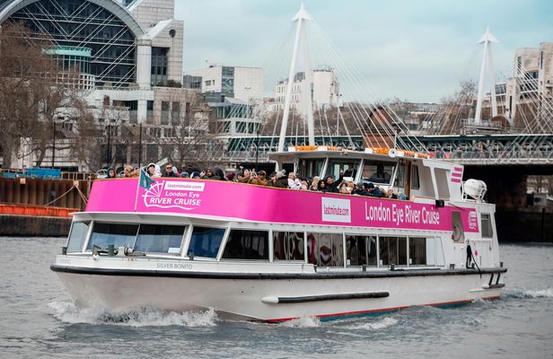 Thames River cruise and London Eye admission