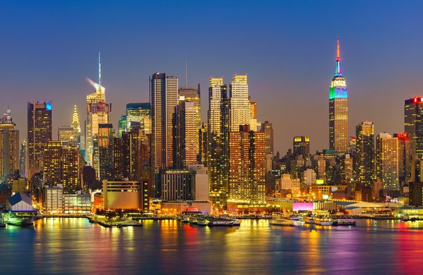 Big Apple in lights - NYC night tour