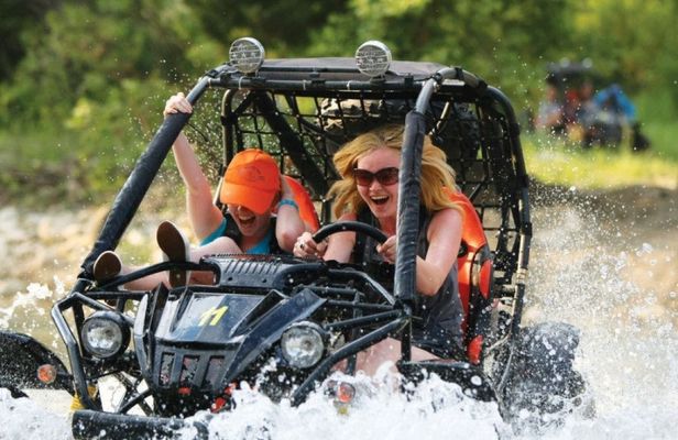 Buggy and rafting experience at Koprulu canyon