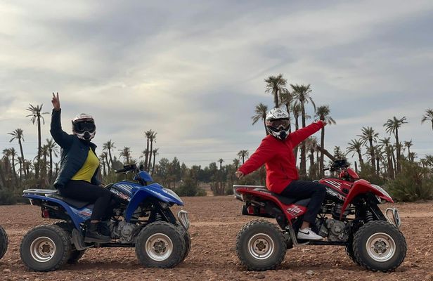 Marrakech half-day quad bike guided tour
