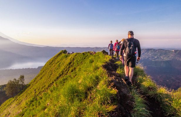 Mount Batur sunrise hike and natural hot springs in Bali