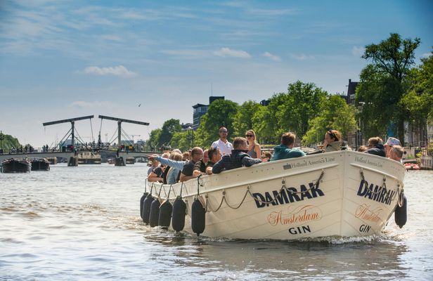 Amsterdam gin and tonic luxury cruise