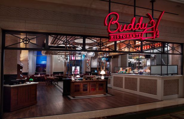 Three-Course tasting menu at Buddy V's and helicopter night flight