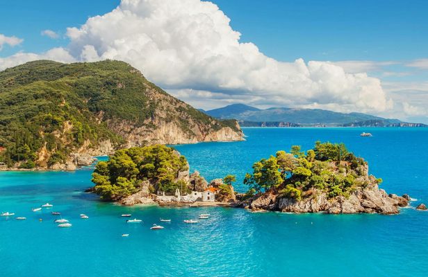 Paxos Villages Vicky F Boat Cruise Ticket