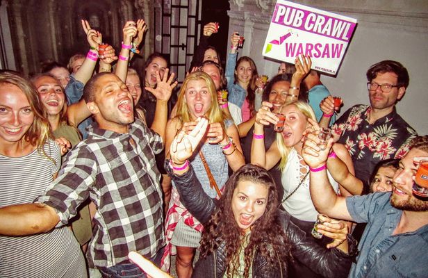Pub crawl in Warsaw