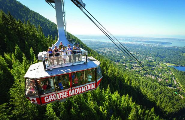 North Shore Mountain tour with Capilano Suspension Bridge