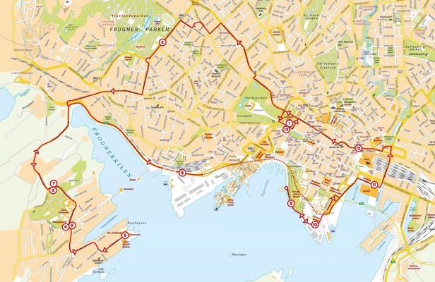 48-hour Oslo hop-on hop-off bus tour