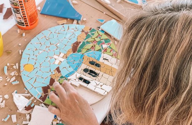 Creative Mosaic Workshop in Karpathos