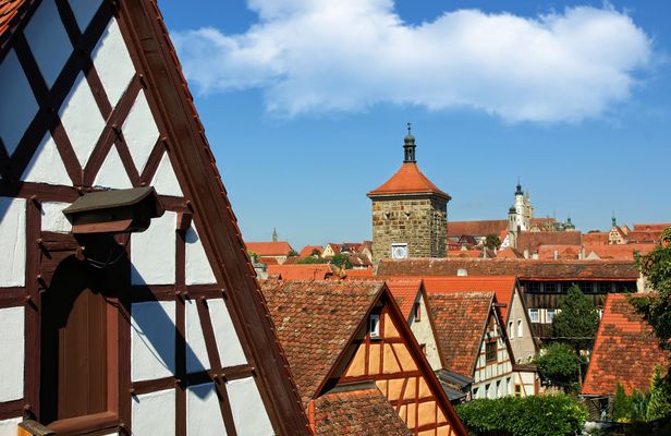 Romantic Road day trip with wine tasting from Würzburg