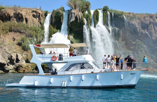 Half-day boat trip to Düden waterfall from Antalya