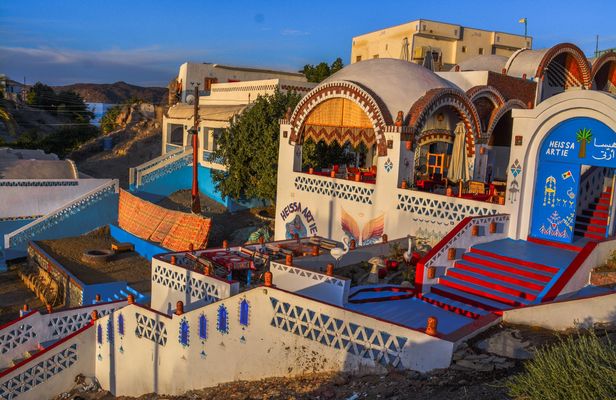 Felucca sunset experience with Nubian dinner from Aswan