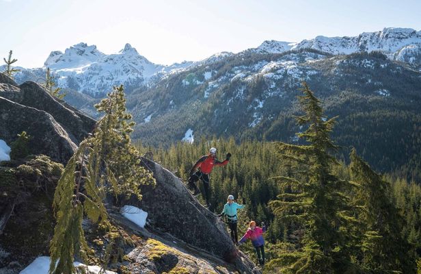 Guided tour to Squamish Via Ferrata