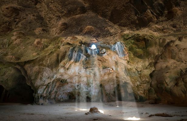 Aruba caves and snorkel off-road safari