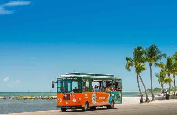 Key West day trip and hop-on hop-off trolley