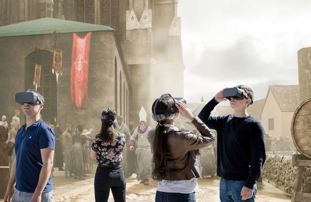 Virtual Reality walking tour for Time Travellers