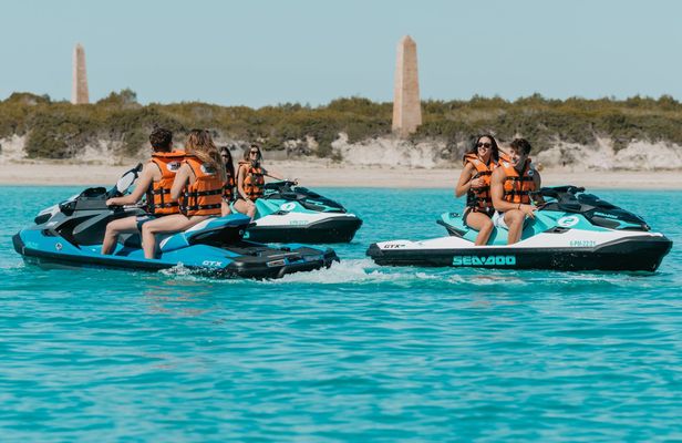 30-minute jet ski tour from Can Picafort