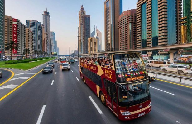 Big Bus panoramic night tour of Dubai