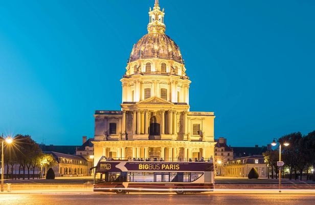 Big Bus panoramic night tour of Paris
