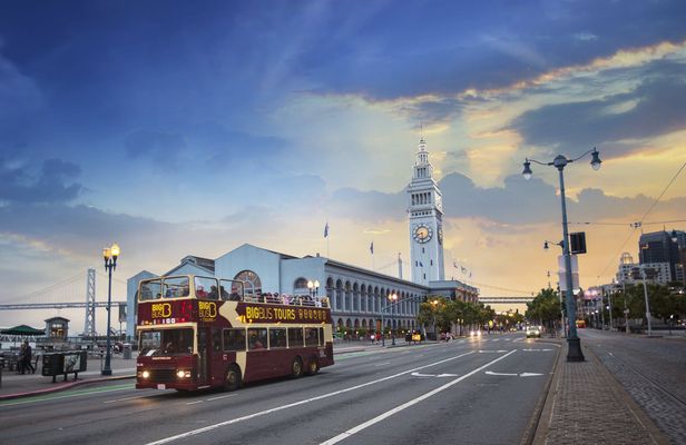 Big Bus San Francisco panoramic night tour