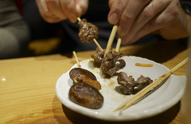 Evening food tour in Kyoto Pontocho