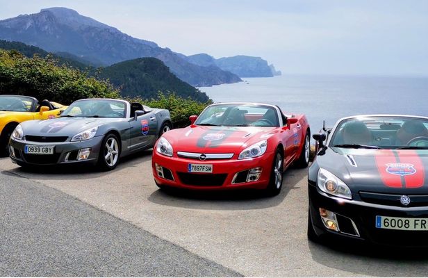 Cabrio GT sports car excursion in Mallorca