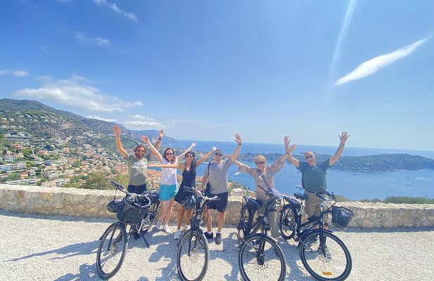 Panoramic e-bike tour from Nice to Villefranche-sur-Mer