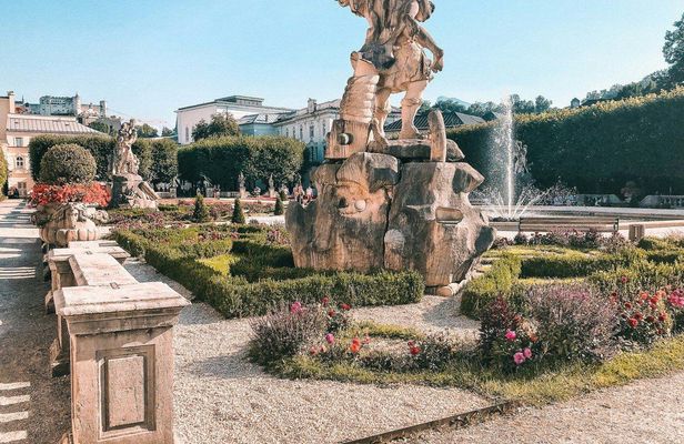 Salzburg top sights self-guided tour with Mozart and Sound of Love