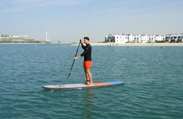 Stand Up Paddle Boarding (SUP) on The Palm Jumeirah - Rental for One Hour
