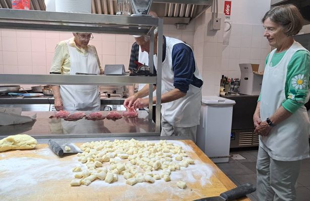 Market tour and cooking class in Civitavecchia