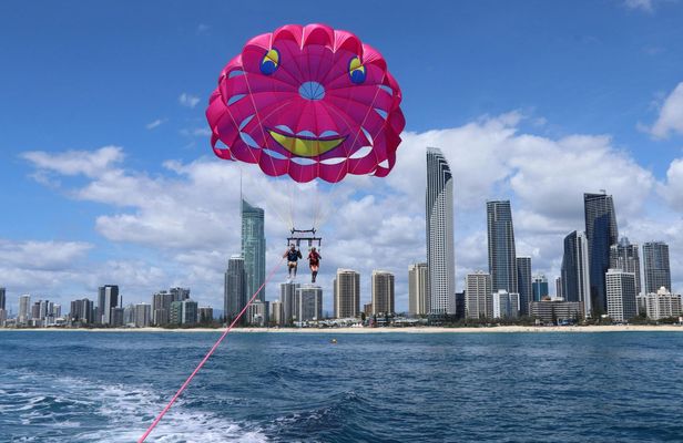 Gold Coast tandem parasailing experience