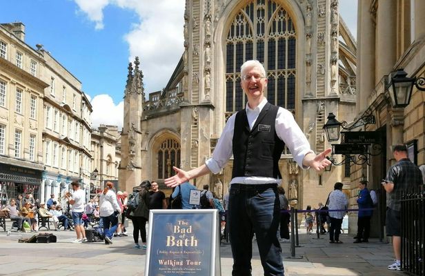 Georgian Bath fun and humorous guided exploration tour