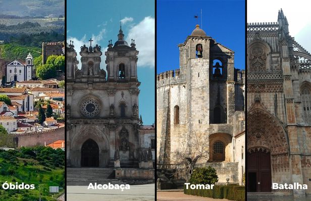 Trip from Coimbra to Lisbon with Tomar, Batalha, Alcobaça and Óbidos