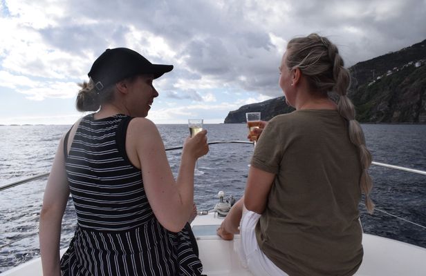 Private sunset cruise  and snorkeling from Madeira