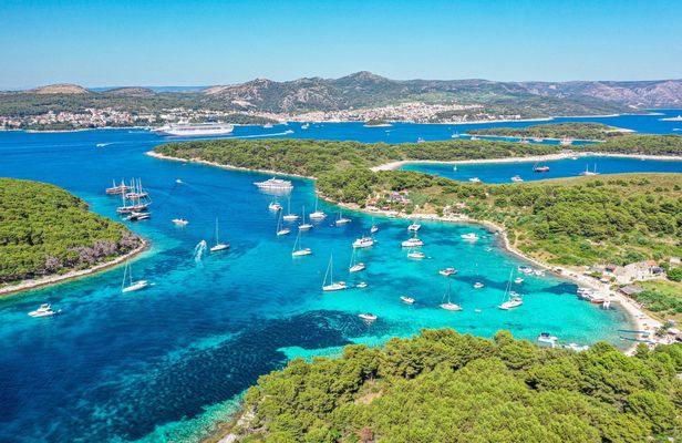 Hvar and Pakleni islands private boat tour from Split