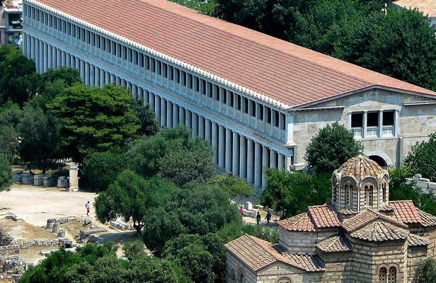 Ancient and modern Agora of Athens half-day guided tour