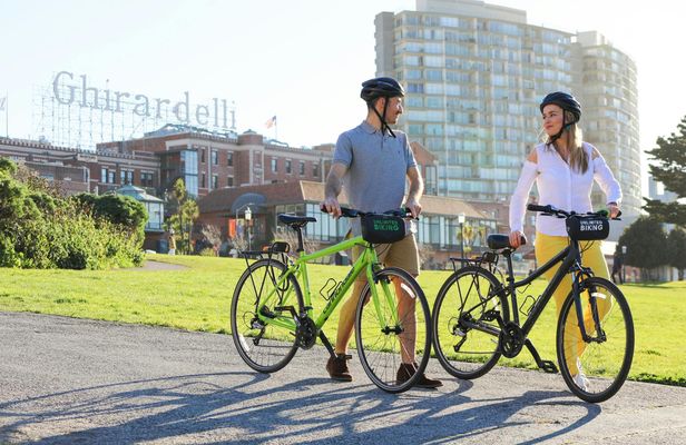 Golden Gate Bridge Bike Rentals with Sausalito Ferry Ticket