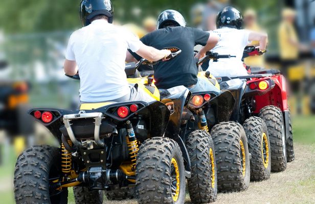 Extreme off-road quad bike tour from Krakow