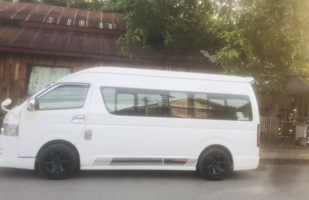 Private transfer from hotel to airport in Pakse