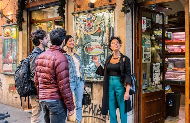 Rome small-group gastronomic tour in Trastevere and Campo de Fiori