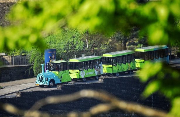 Little City Train through the city of Luxembourg