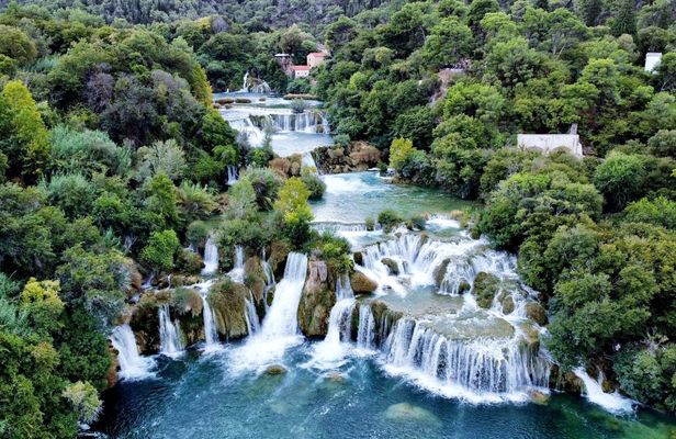 Krka waterfalls tour from Split - blue and green oasis