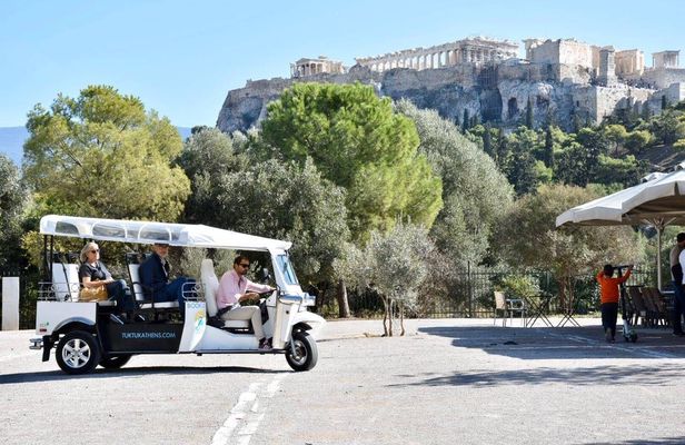 3-hour complete Athens private e-tuk tuk tour