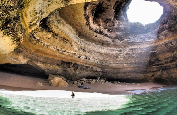 Benagil and Marinha caves private boat tour