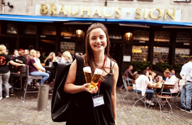 Cologne brewery tour including 3 "Kölsch" beer