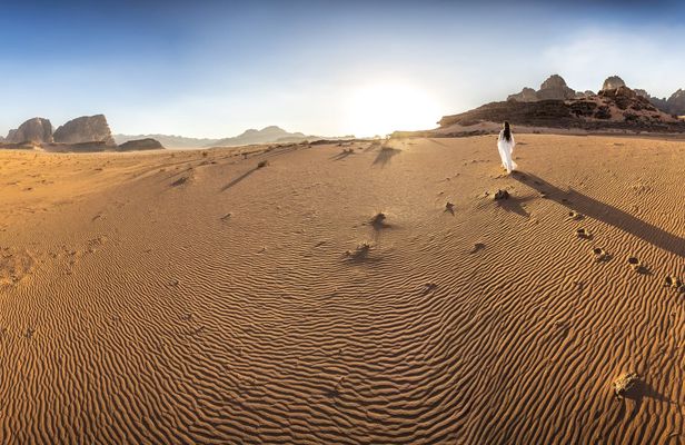 Private Wadi Rum sunset jeep tour from Petra